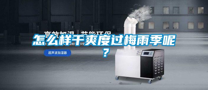 怎么樣干爽度過梅雨季呢？