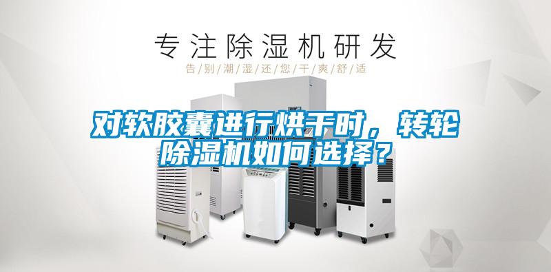 對(duì)軟膠囊進(jìn)行烘干時(shí)，轉(zhuǎn)輪除濕機(jī)如何選擇？