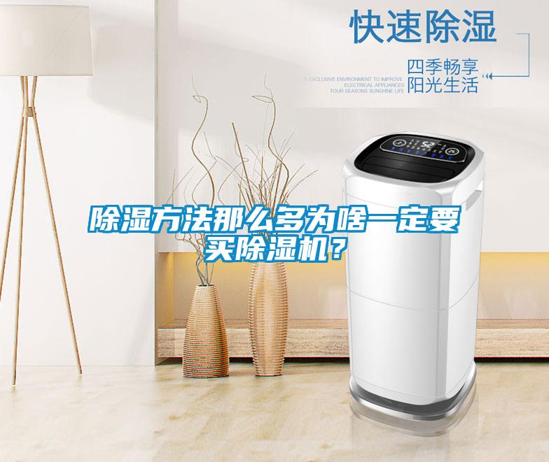 除濕方法那么多為啥一定要買除濕機(jī)?