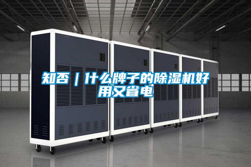 知否|什么牌子的除濕機好用又省電