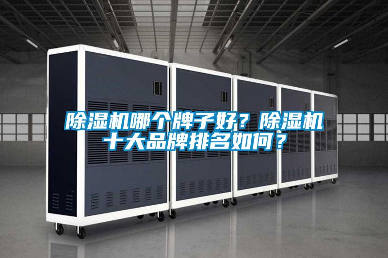 除濕機哪個牌子好？除濕機十大品牌排名如何？