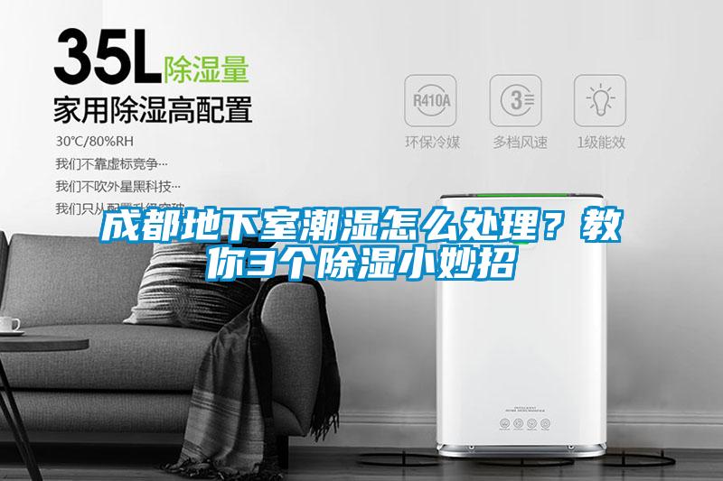 成都地下室潮濕怎么處理?教你3個(gè)除濕小妙招