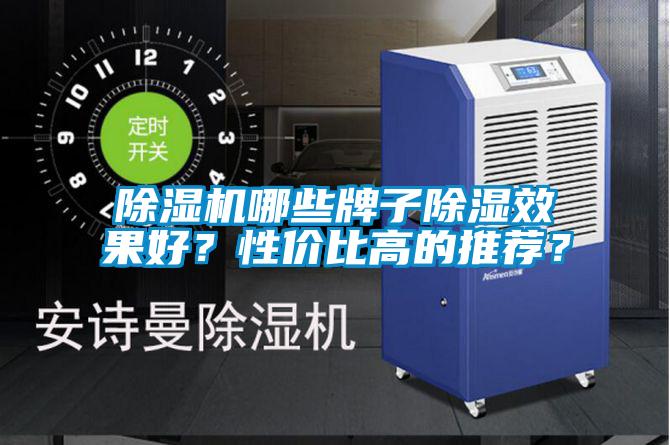 除濕機(jī)哪些牌子除濕效果好？性價(jià)比高的推薦？