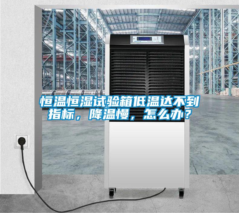 恒溫恒濕試驗箱低溫達不到指標，降溫慢，怎么辦？