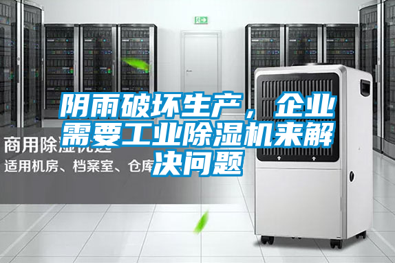 陰雨破壞生產，企業需要工業除濕機來解決問題