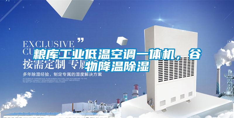 糧庫(kù)工業(yè)低溫空調(diào)一體機(jī),谷物降溫除濕