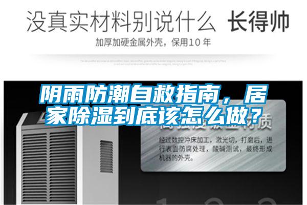 陰雨防潮自救指南，居家除濕到底該怎么做？