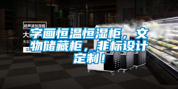 字畫恒溫恒濕柜，文物儲藏柜，非標設計定制！