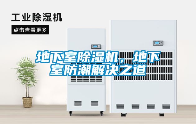 地下室除濕機，地下室防潮解決之道