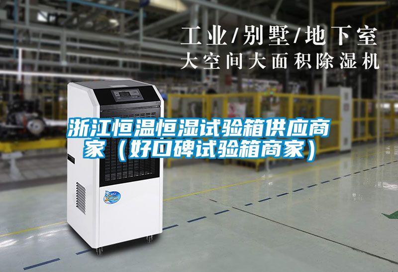 浙江恒溫恒濕試驗箱供應(yīng)商家（好口碑試驗箱商家）