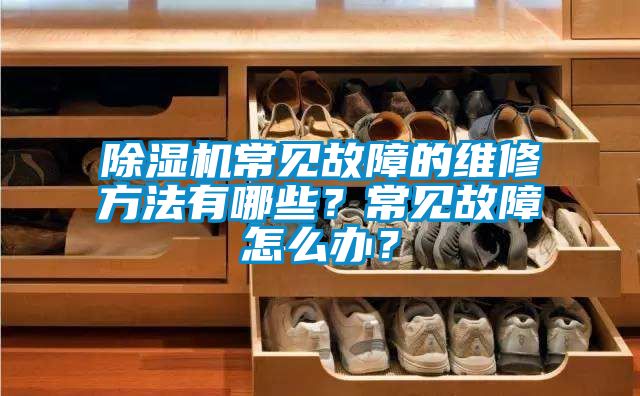 除濕機常見故障的維修方法有哪些？常見故障怎么辦？