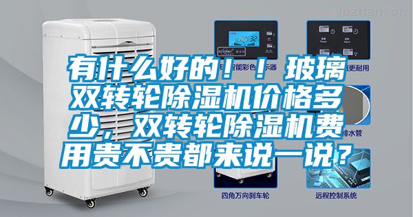 有什么好的!!玻璃雙轉(zhuǎn)輪除濕機價格多少,雙轉(zhuǎn)輪除濕機費用貴不貴都來說一說?